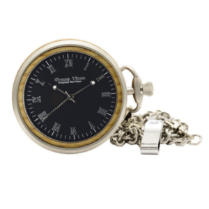 Orologio Tasca Legno Barrique Lancetta Secondi Cavatappi Solo Tempo Green Time ZW152A