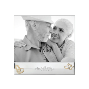 Thilia cornice argentata anniversario 50° cod. 452907