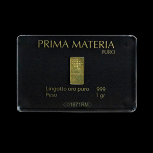 Lingotto in Oro 999 in blister